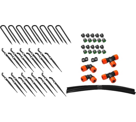 Расширительный комплект для системы капельного полива от водопровода Grinda 20 растений 425271