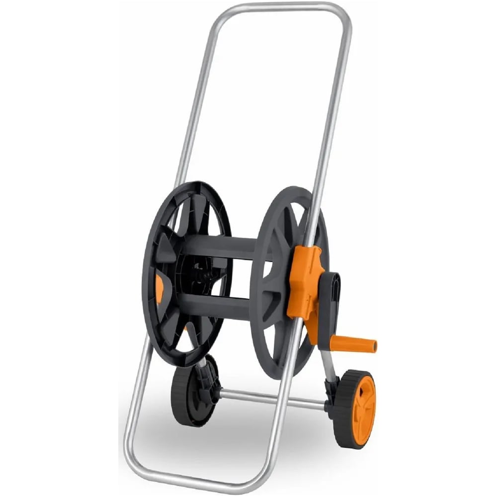 Тележка для шланга с металлической ручкой GLQ шланг 1/2" 60 м, 5/8" 50 ...
