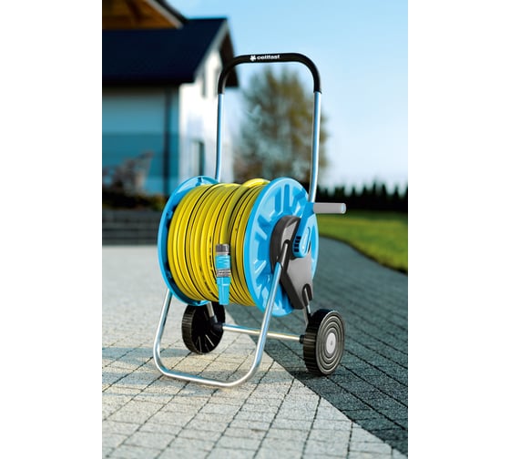 Тележка для шланга 60 м, 1/2” Cellfast ALUPLUS 55-260