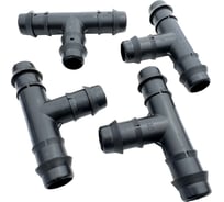 Тройник для магистральной трубки 16 мм - 4 шт. Профитт 1892242