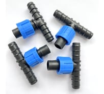 Тройник переходной с трубки 16 мм на капельную ленту 16 мм - 4 шт. Профитт 1892471 31029549