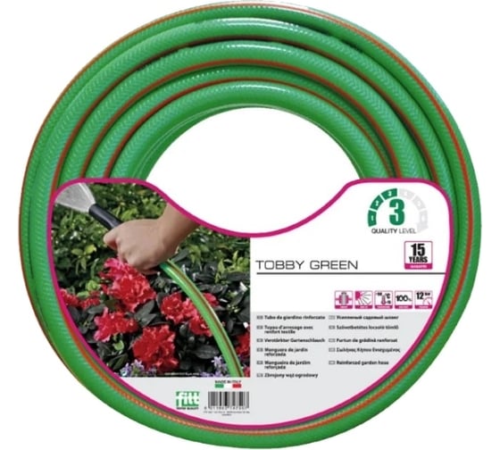 Шланг FITT Tobby Green 1/2" 50 м 3000657