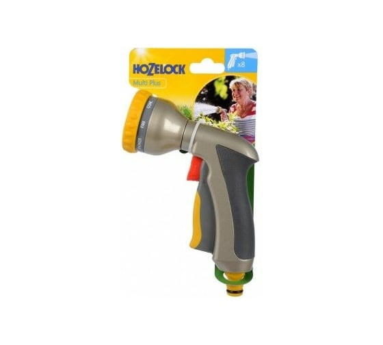 Пистолет-распылитель для полива Hozelock Multi Plus 8 режимов 2691P3600