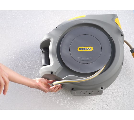 Катушка Авто со шлангом 1/2" 30 м, коннекторами и наконечником для шланга Hozelock 2403 2403 3600