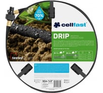 Сочащийся шланг Cellfast DRIP 1/2, 30 м 19-004