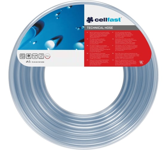 Технический неармированный шланг Cellfast 19x2.5 мм, 25 м 20-436