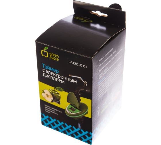 Таймер с ЖК дисплеем GREEN APPLE GATZ01001 Б0039038