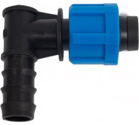 Уголок для капельного полива переходной с ленты на трубку 16 мм MasterProf ДС.071481.ИМ