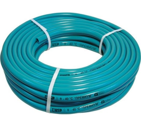 Поливочный непрозрачный шланг USP Премиум 3/4" х 25 м, морская волна 77285-7