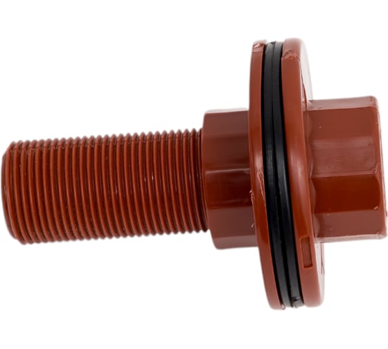 Врезка ПП AV Engineering нар 3/4", коричневый AVE159008