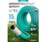 Четырехслойный поливочный шланг PALISAD LUXE 3/4", 15 м, мята 67664 1