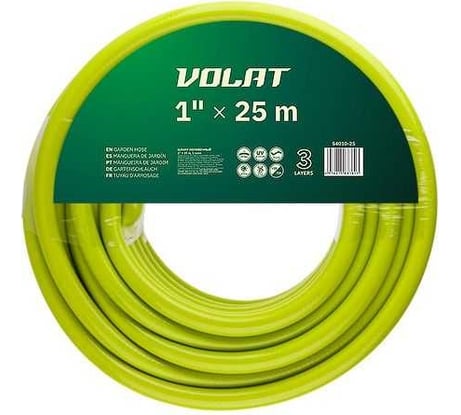 Шланг поливочный ВОЛАТ 1", 25 м 54010-25