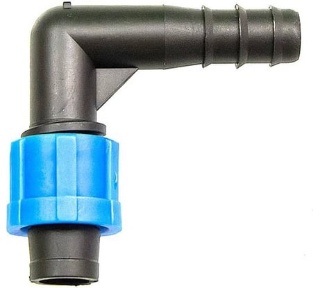 Уголок переходной с ленты на трубку капельного полива MasterProf 16 мм, 10 шт ДС.071481.10