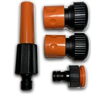 Набор с наконечниками поливочный НОВЭМ 4-х позицонный, 3/4" MD 106