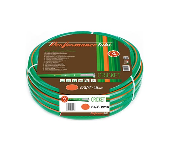 Армированный 4-х слойный садовый шланг для полива ALMAPLAST CRICKET 3/4", 50м 00400190500