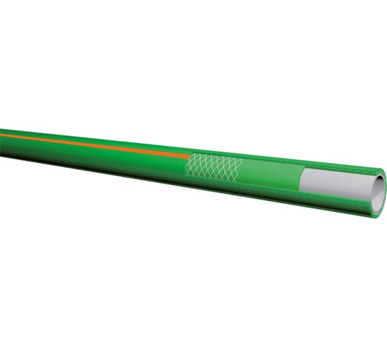 Армированный 4-х слойный садовый шланг для полива ALMAPLAST CRICKET 1", 50м 00400250500