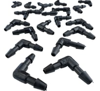 Угол Профитт для трубки 3x5 мм или 4x6 мм, 20 шт 1896028