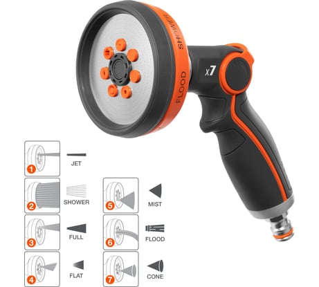 Пистолет-распылитель металлический DAEWOO spray gun x7 DWG 4020