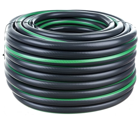 Поливочный армированный шланг Вихрь ПВХ усиленный премиум, 3/4", 50 м 73/7/2/12