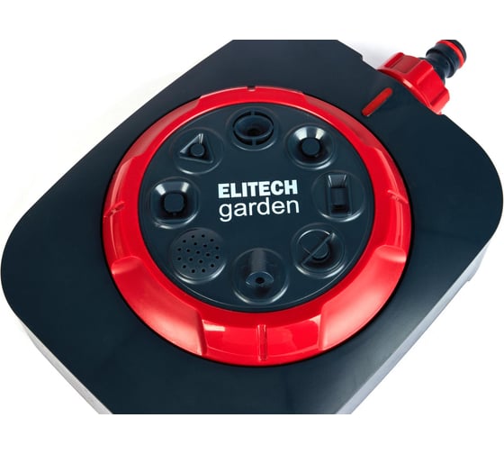 Разбрызгиватель пластиковый Elitech SP 005 Garden 8 режимов 206072
