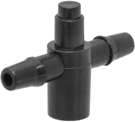 Разветвитель на 2 выхода для пвх микротрубки капельного полива 5х3 мм, 5 шт MasterProf ДС.070730.5