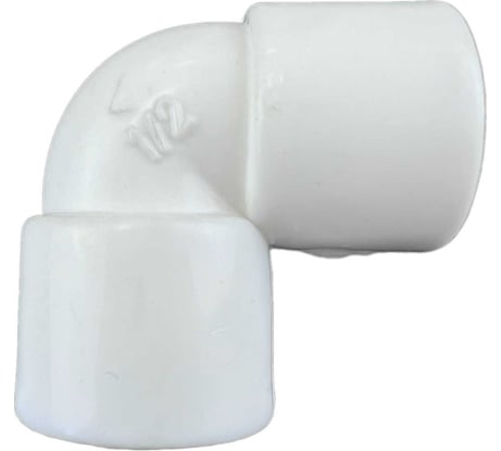 Угол Профитт ВР 1/2" ВР, белый, пластиковый 1897483