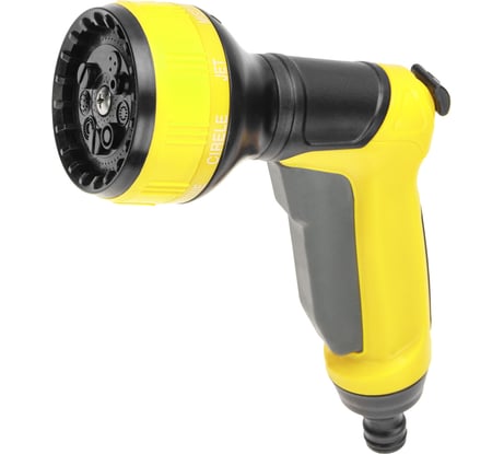 Пистолет-распылитель ЧЕТЫРЕ СЕЗОНА с регулировкой давления, ручкой и курком, 7 режимов 62-0285