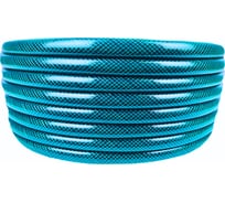 Шланг поливочный НОВЭМ ПВХ, трехслойный армированный нитью метеор 3/4 (25м.п.)