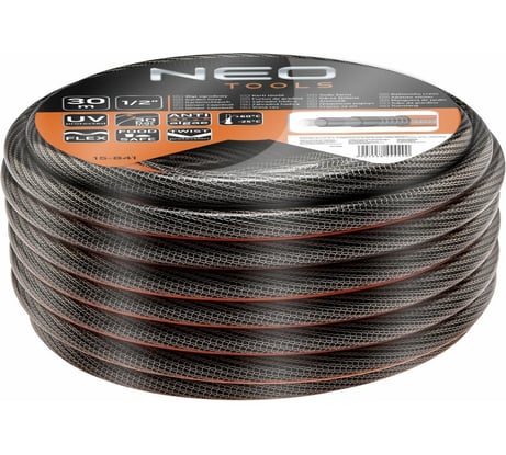 Садовый 6-слойный шланг NEO Tools PROFESSIONAL 1/2" x 30 м 15-841