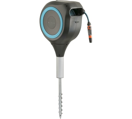 Напольная автоматическая катушка со шлангом Gardena RollUp M 18614-20.000.00