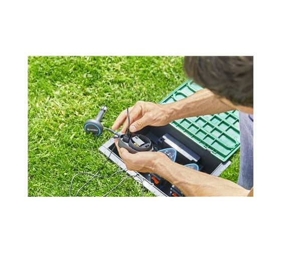 Комплект из трех клапанов для полива в коробке Gardena 9В Bluetooth 01286-20.000.00