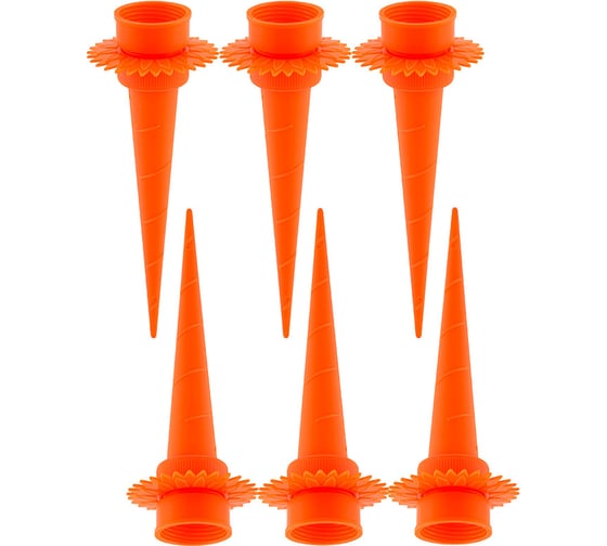 Ороситель растений на бутылку Цветок 6 шт. 008649