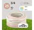 Шланг POLYAGRO ТЭП 3/4", 25 м, жемчуг, резиновый армированный трёхслойный морозостойкий 7558525 2