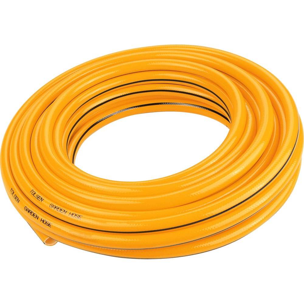 Шланг садовый армированный TOLSEN, ПВХ, 1/2" x 30 м, до 27 бар 57213 ...