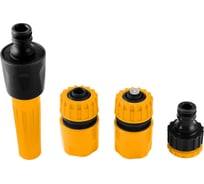 Набор поливочный TOLSEN 1/2", насадка-распылитель, 2 коннектора, адаптер 1/2 57125