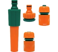 Поливочный пластмассовый набор FLO 3/4"-1/2", 4 предмета 89204