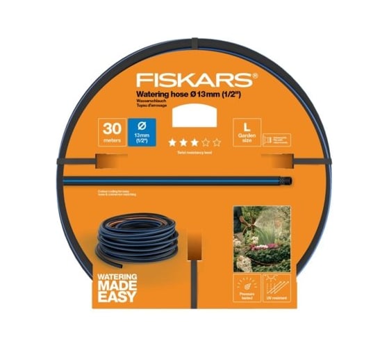 Шланг Fiskars 1/2", 30 м Q3 1027103 1