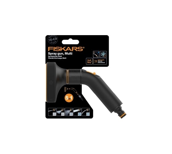 Регулируемый пистолет-распылитель Fiskars MULTI 1052184