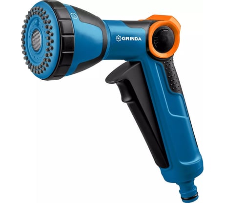 Душевой поливочный пистолет с регулятором напора GRINDA PROLine X-S 4 режима 429165
