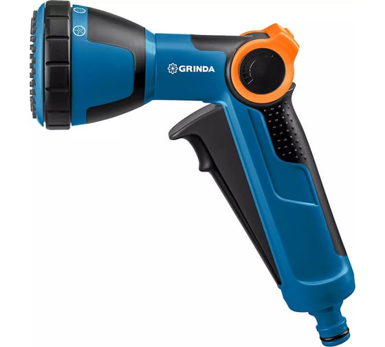 Душевой поливочный пистолет с регулятором напора GRINDA PROLine X-S 4 режима 429165