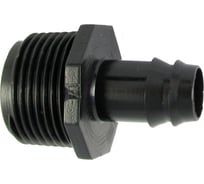 Адаптер для капельной и магистральной трубки 16 мм Профитт НР 3/4", 100 шт. 9273354