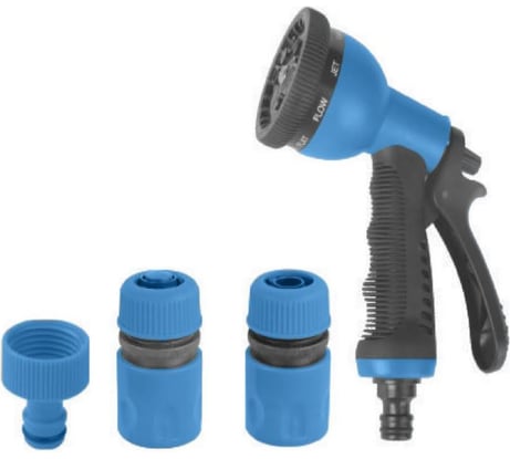 Поливочный набор с пистолетом Kroft 9 режимов 405004