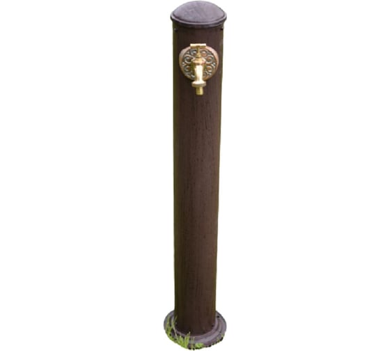 Садовая колонка для воды из алюминия и стали GLQ 688 (Brown) 1