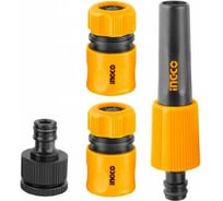Набор соединителей для шлангов INGCO 5 шт., 1/2" HHCS05122