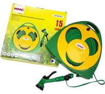 Шланг на катушке с пистолетом-распылителем WMC TOOLS 15 м, 4 режима распыления TG7301012 48850