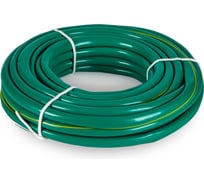 Шланг поливочный В ПРИдачу силиконовый ЭЛАСТИК однослойный бухта 20 м 3/4 зеленый 1201735