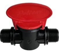 Кран проходной с наружной резьбой Poliext Н3/4*Н3/4 PN6 07050045