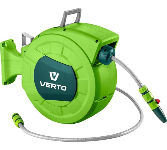 Шланг с автоматической намоткой VERTO 1/2", 20м+2м 15G891 1
