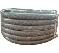 Шланг пищевой противоскручивающийся СЕРЕБРЯНЫЙ/SILVER SL 12,5 мм (1/2"), 25 м GLQ ДжиЭлКью SL 1/2" 25м