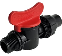 Кран переходной Poliext компрессионный с наружной резьбой 16xН1/2 PN6 07060075